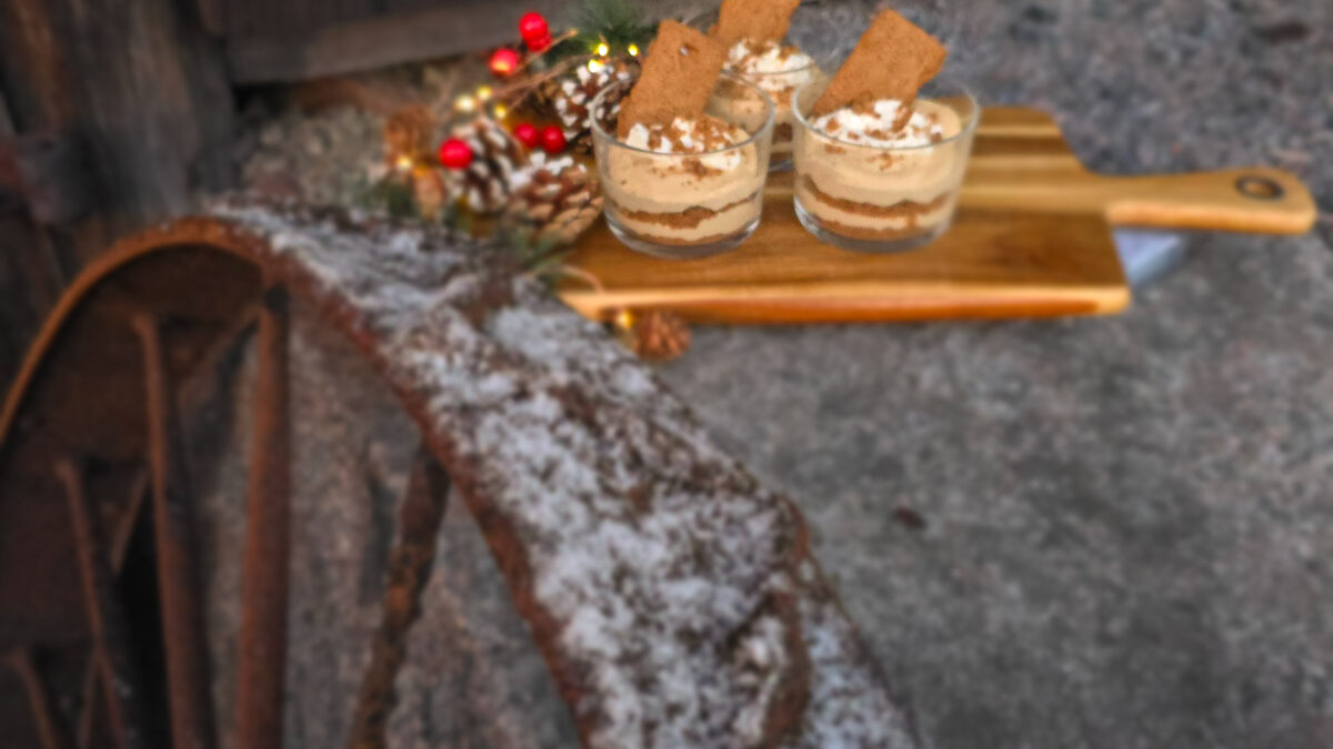 Glutenfr Pepparkaksdröm med smak av kola Gingerbread dream with caramel flavor