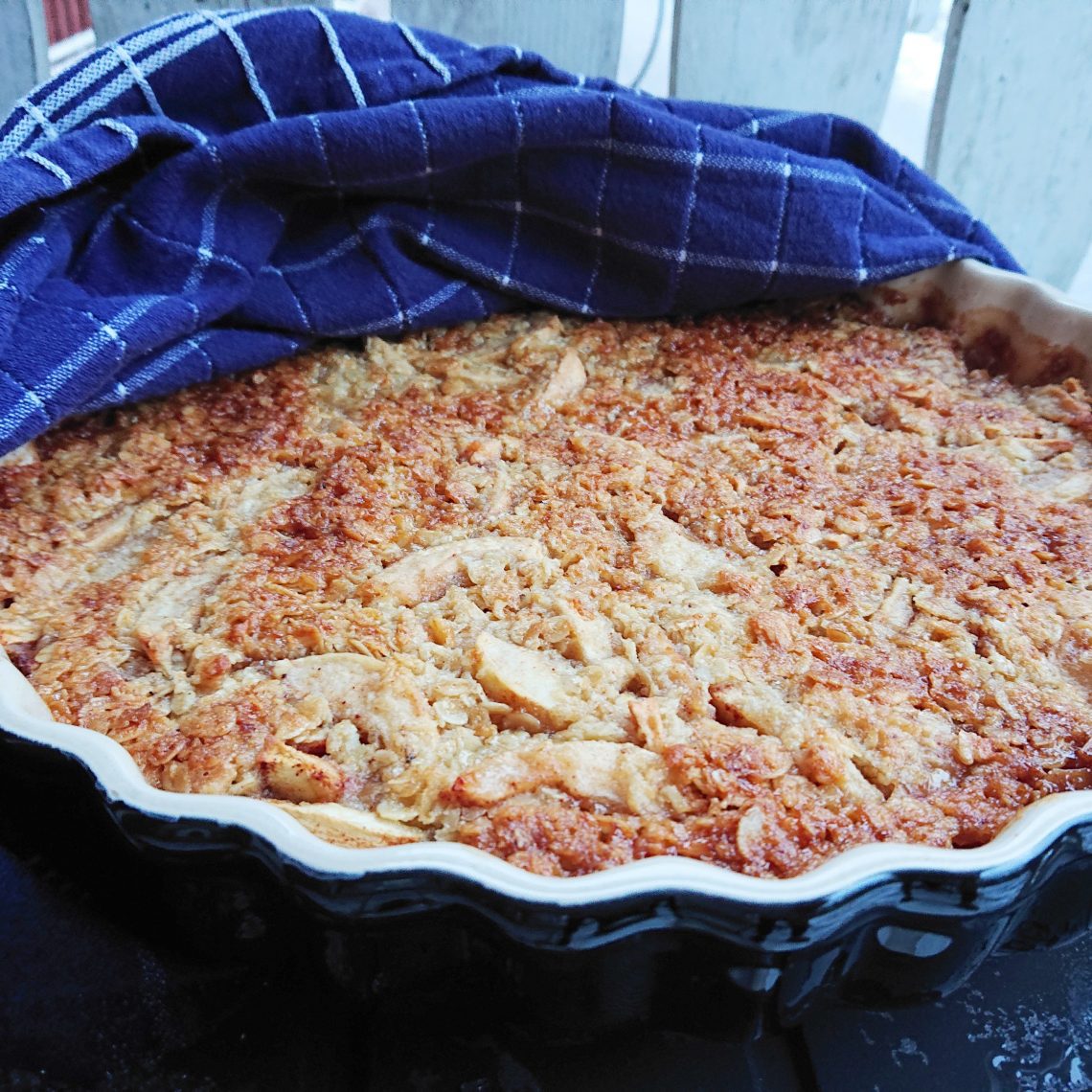 Knäckig äppelpaj Glutenfria Köket 